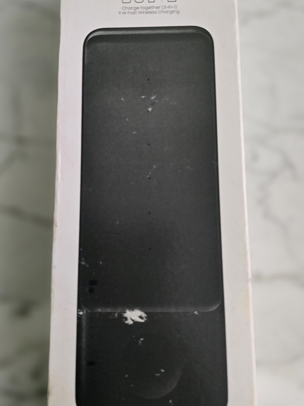 Samsung Black Wireless Trio Charging Pad NIB